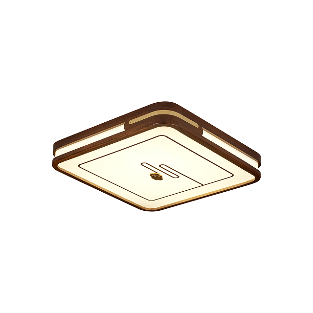 實木吸頂燈 實木吸頂燈