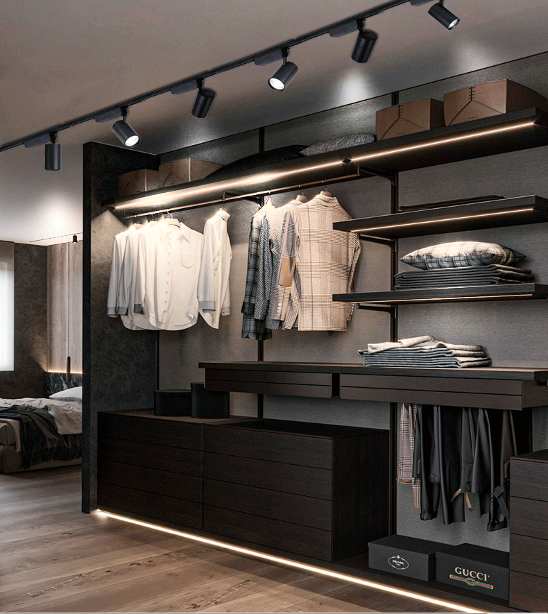 又一次被軌道燈種草，不刺眼不壓層高